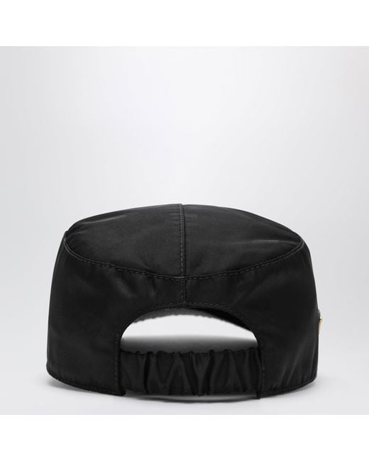 Prada Black Cap With Visor