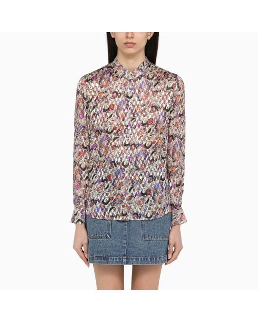 Isabel Marant Shirt With Multicoloured Print