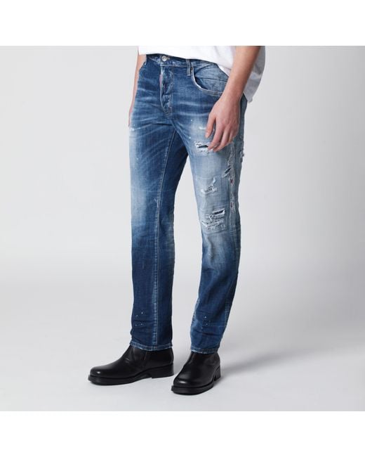 DSquared² Blue Skater Jeans for men