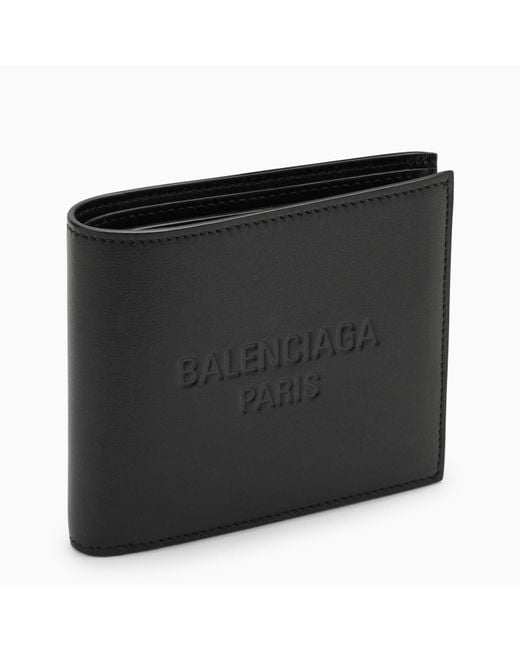Balenciaga Black Duty Free Billfold Wallet for men