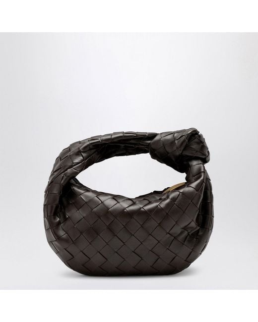 Bottega Veneta Black Fondant Mini Jodie Bag
