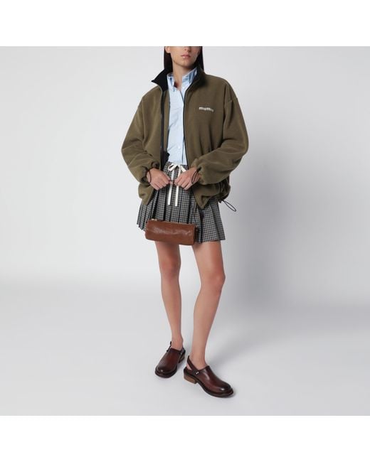 Miu Miu Brown Rovere Pouch