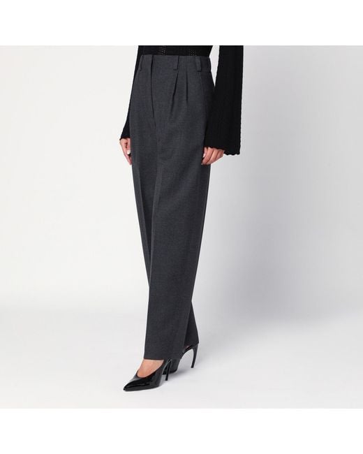 Givenchy Black Wool Trousers