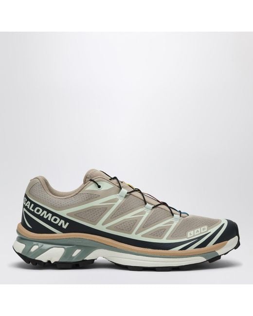 Salomon Multicolor Sneaker Xt-6 Oxford Tan/carbon/clearly Aqua for men