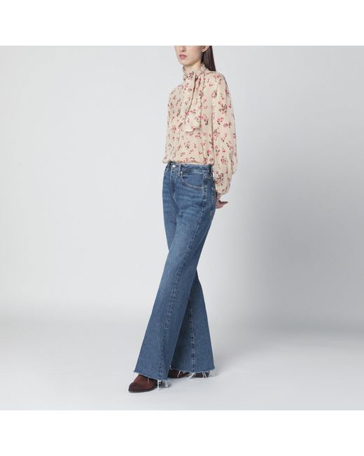 FRAME Blue The Lax Jeans