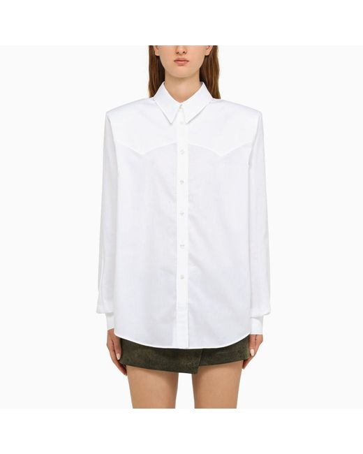 ANDAMANE Hashville White Shirt