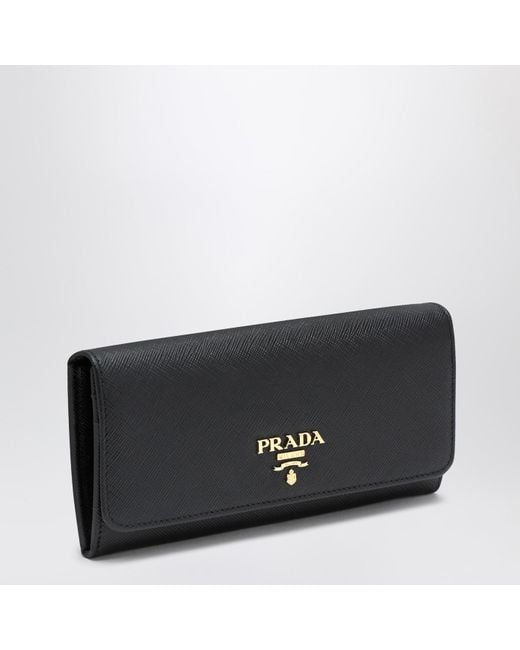 Prada gold wallet best sale