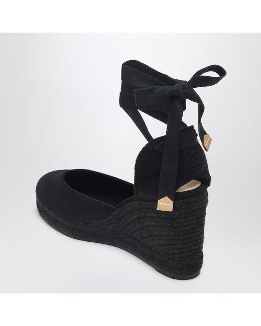 Castaner Black Carina C/8/001 Espadrilles