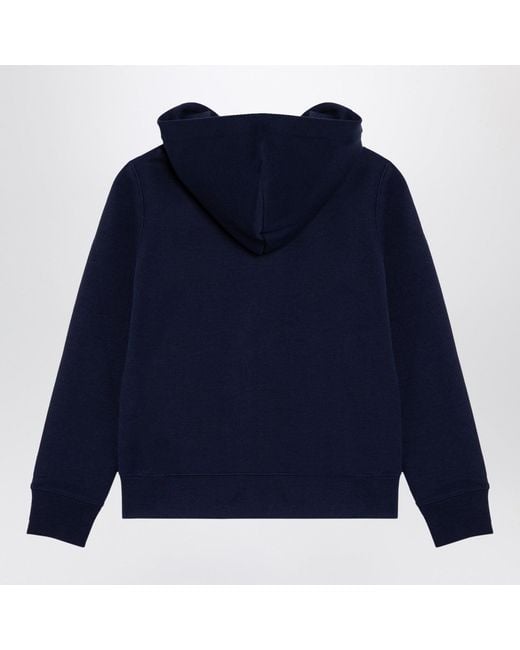 Polo Ralph Lauren Blue Cotton Blend Sweatshirt With Logo