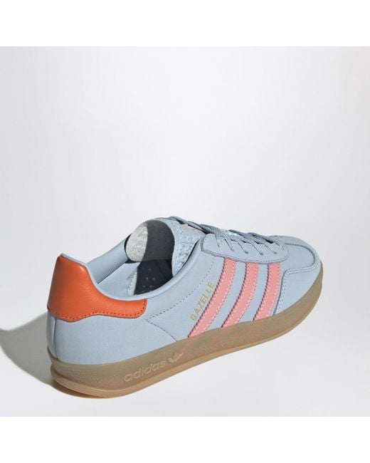 Adidas Originals Blue Sports Shoes Gazelle Indoor W