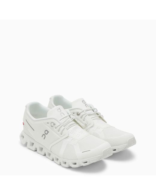 On Shoes White Cloud 5 Low Trainer for men