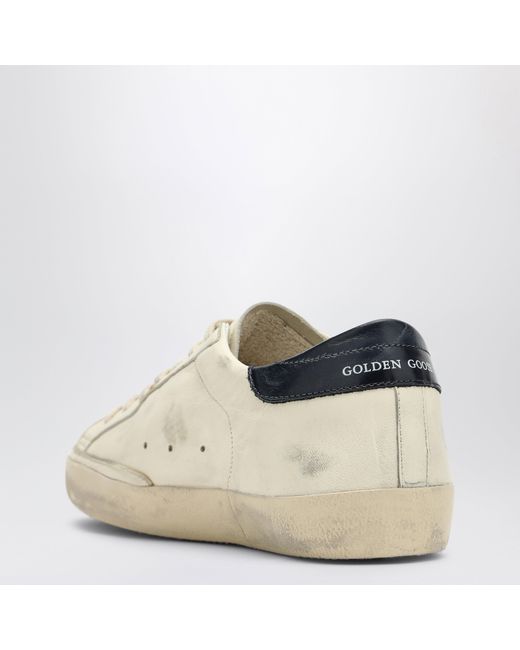 Golden Goose Deluxe Brand White Super-Star/ Low Sneakers for men