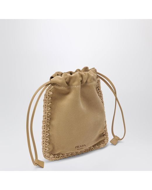Porta Smartphone di Prada in Natural