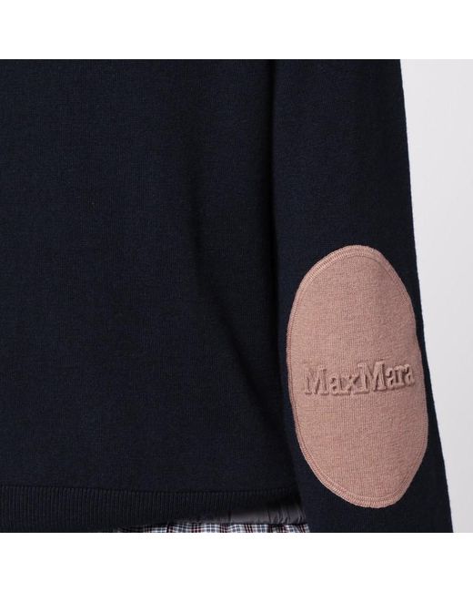 Max Mara Black Wool Sweater