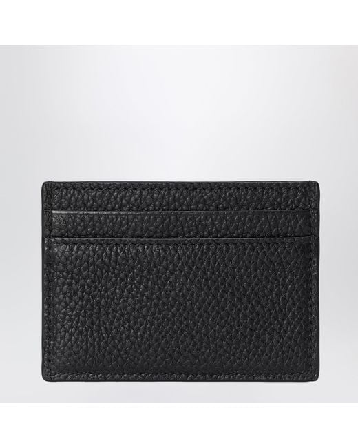 Gucci Schwarzer Kartenhalter Mit Logo in Black für Herren