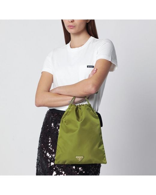 Prada Green Wish Pouch