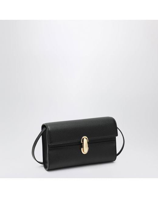 SAVETTE Black Symmetry Mini Crossbody Bag