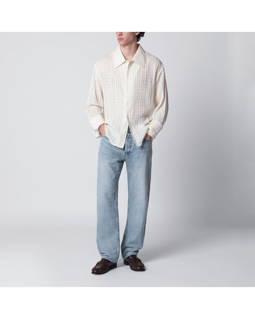 Saint Laurent Blue Mick Long Jeans for men