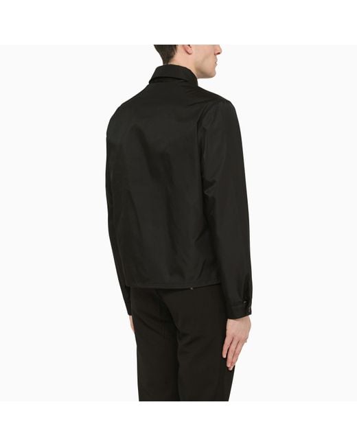 Black Re-Nylon Jacket