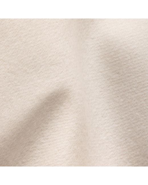 Prada Natural Talc Silk And Cashmere Scarf