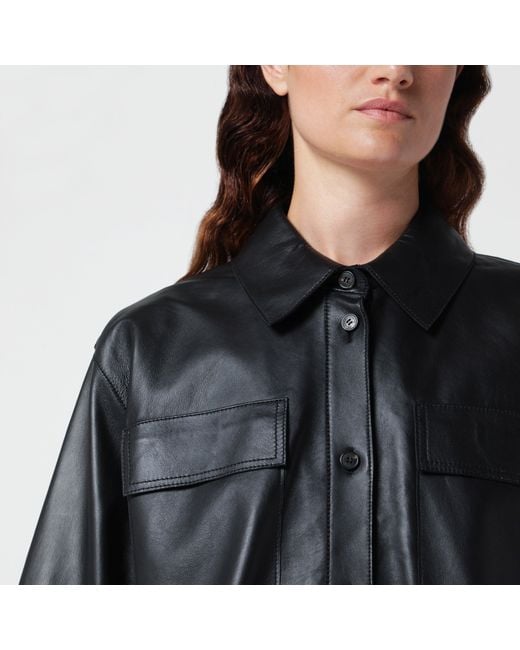 Weekend by Maxmara Black Nappa Jacket