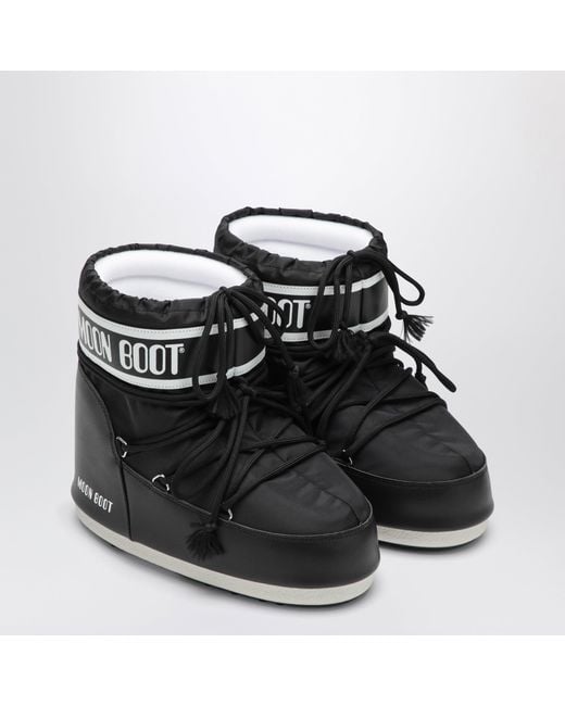 Moon Boot Black Icon Low Boot