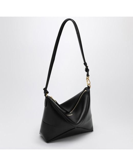 Loewe Black Puzzle Fold Clutch Bag