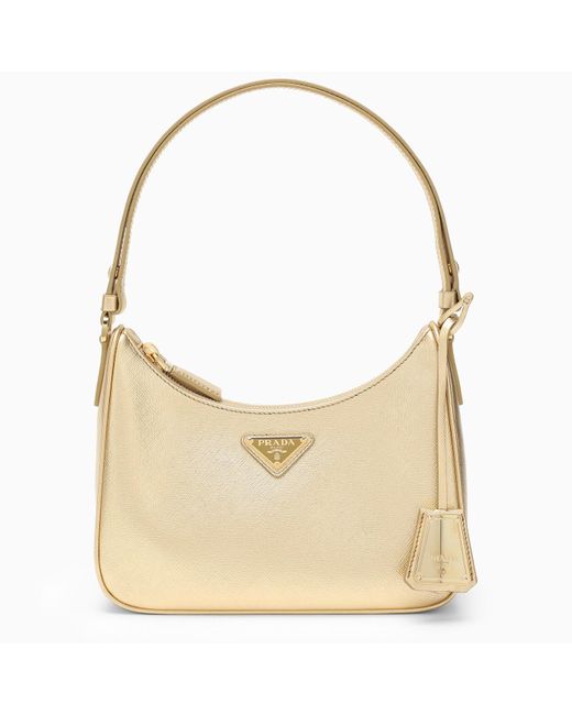 Prada - Women's Handbags Shoulder Bag - Natural - Leather