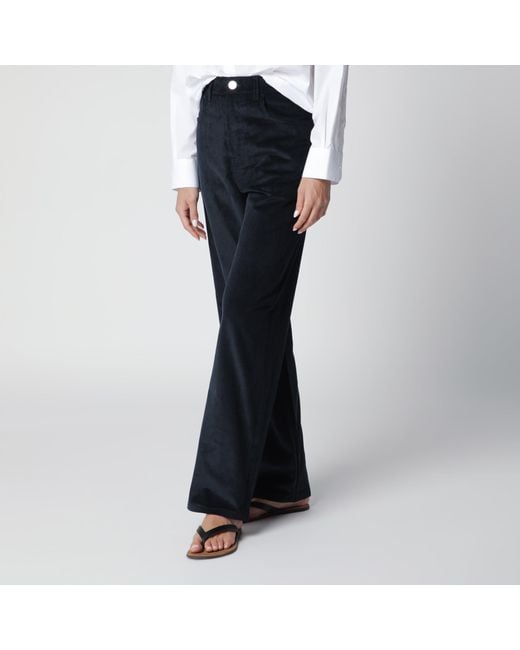 Rohe Blue Midnight Corduroy Trousers