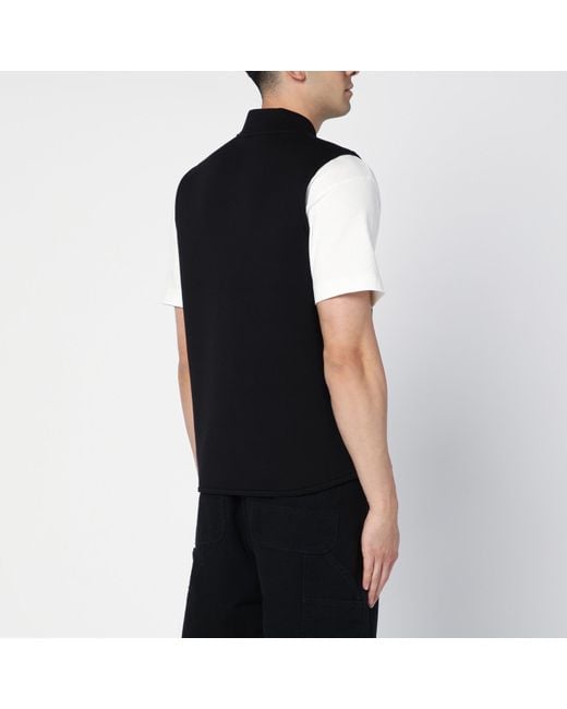 Carhartt Black Car-lux Vest Cotton-blend Waistcoat for men