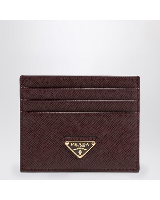 Portacarte di Prada in Purple