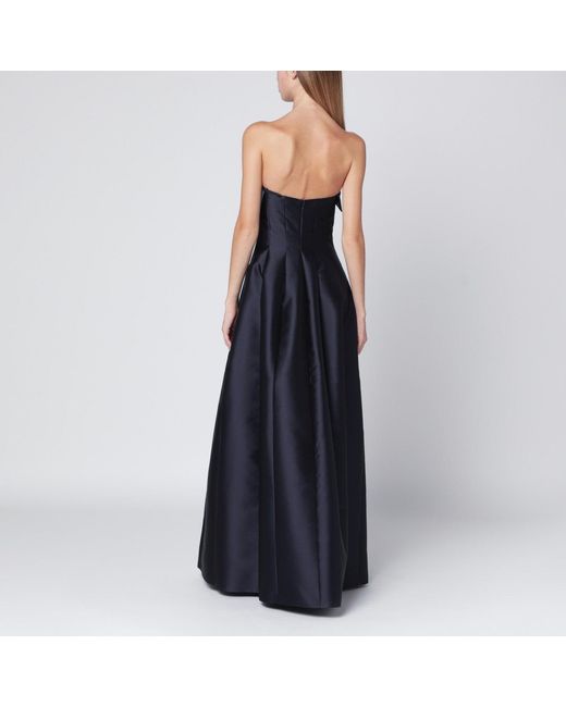 Alberta Ferretti Blue Evening Dress
