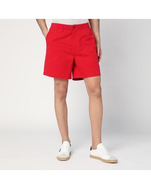 Polo Ralph Lauren Rote Bermudashorts Stretch Classic-Fit in Red für Herren