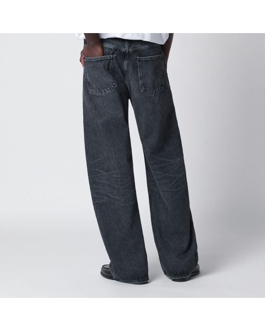 Agolde Blue Dark Washed Afton Jeans for men