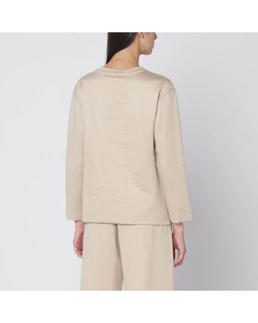 Max Mara Natural Sweatshirt