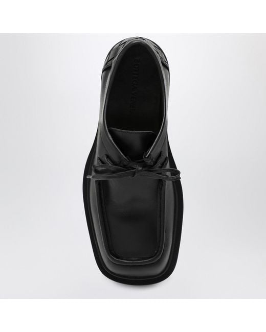 Bottega Veneta Black Ben Lace-Up Shoes for men