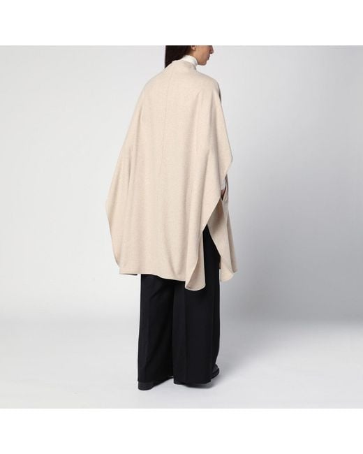 THE GARMENT Natural Wool-Blend Cape