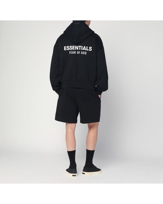 Fear Of God Black Fleece Cotton Sweatshirt With Logo for men