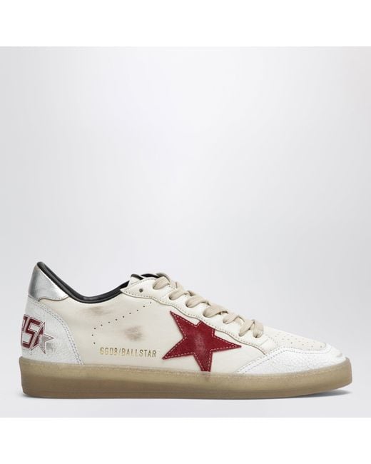 Golden Goose Deluxe Brand Pink Ball Star Sneakers for men