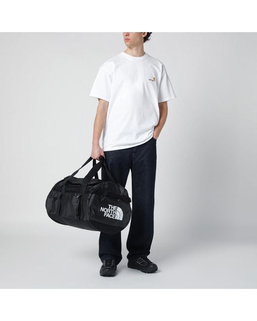 The North Face Reisetasche Base Camp M Schwarz/Weiß in Black für Herren