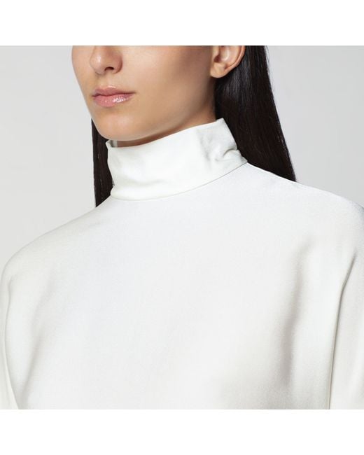 Alaïa Blue Asymmetric Top