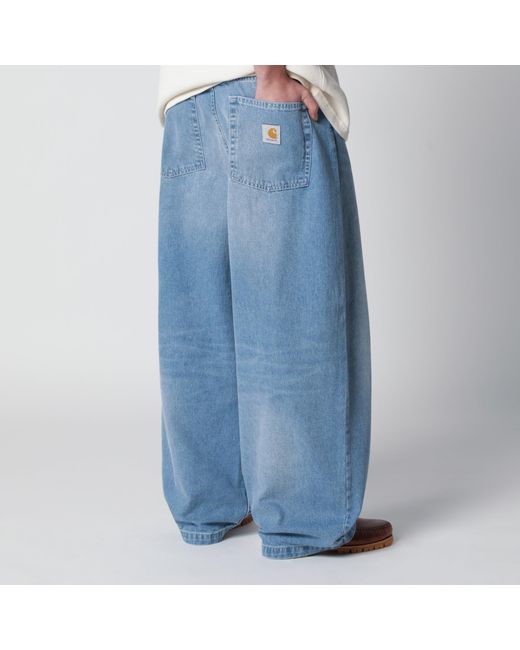 Carhartt Blue Brandon Pant/Light True Washed for men