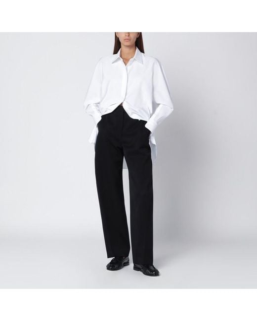 Givenchy Black Wool Trousers