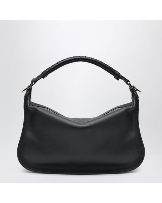 Chloé Black Small Marcie Leather Bag