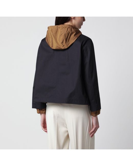 Herno Black Reversible Jacket/Caramel