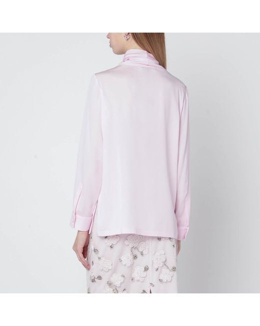 Max Mara Purple Blouse