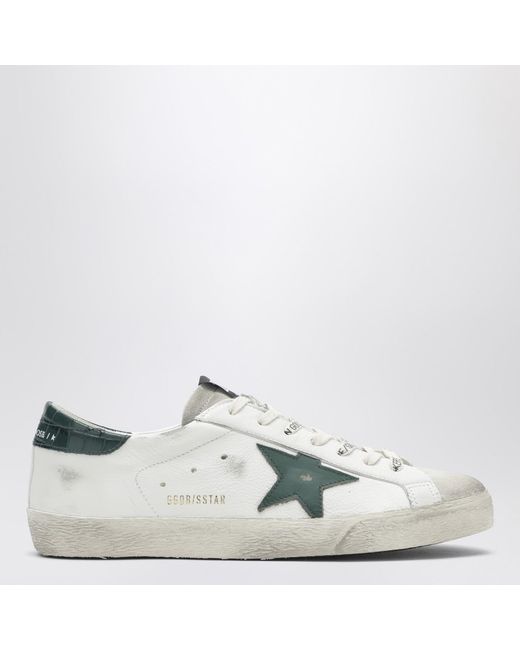 Golden Goose Deluxe Brand White Super-Star Sneakers for men