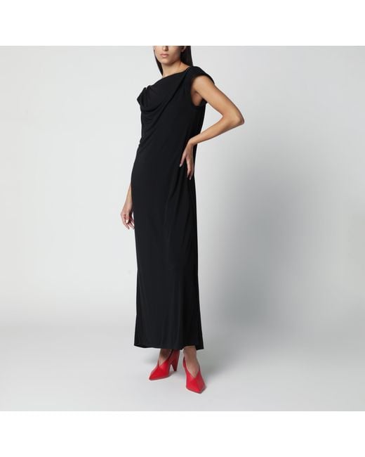 Bottega Veneta Black Long Dress