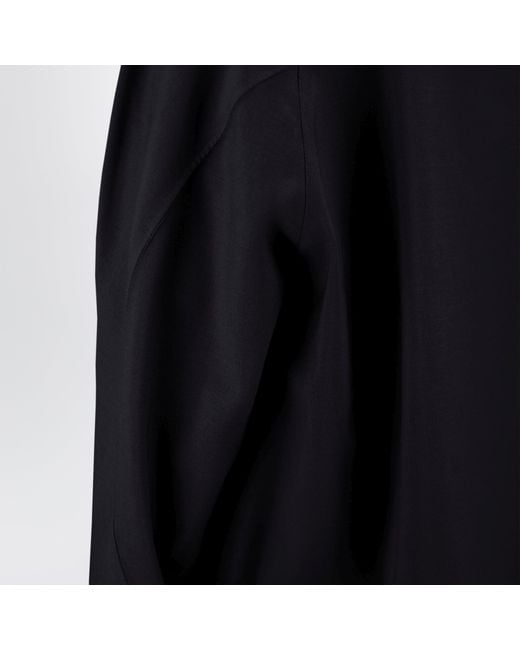 Herno Blue High-Neck Laminar Jacket