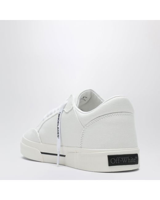 Sneakers Vulcanized Low Bianche/Nere di Off-White c/o Virgil Abloh in White da Uomo